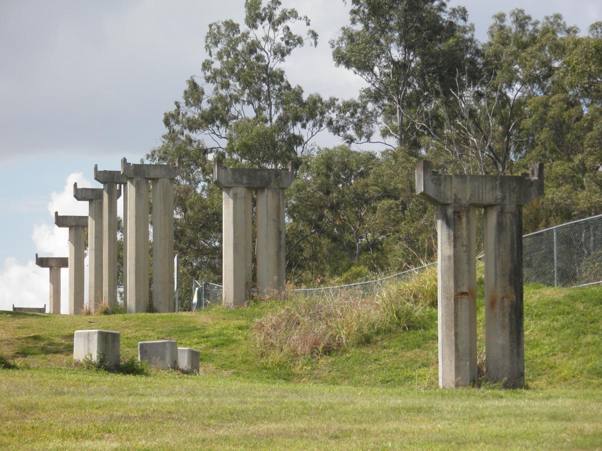 Queensland Cement and Lime Company Conveyor Belt and Oxley Wharf